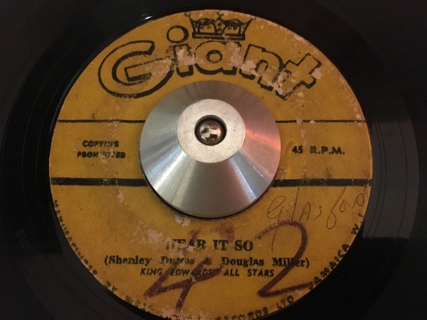 King Edward Allstars – Stumbling Block / Hear It So (2023) Vinyl Album 7″